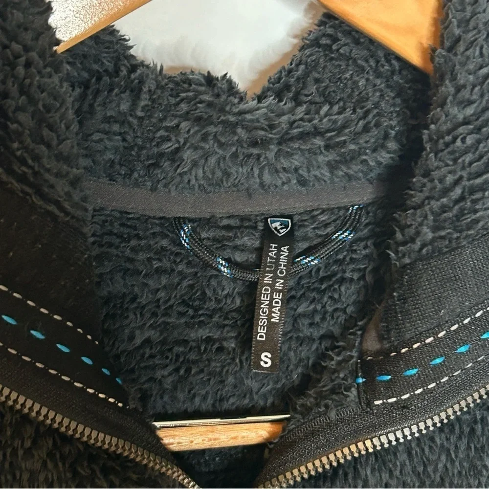 Kuhl Hooded Fleece Full Zip Jacket Small - Picture 9 of 11